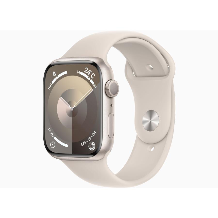 新品未開封】Apple Watch Series 9 GPSモデル 45mm MR973J/A [スターライトスポーツバンド  M/L]【即日発送、土、祝日発送】【送料無料】 : 4549995400854 : モバイル販売 - 通販 - Yahoo!ショッピング