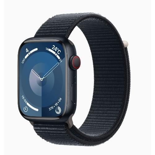 【新品未開封】Apple Watch Series 9 GPS+Cellularモデル 45mm MRMF3J/A　[ミッドナイトスポーツループ]【即日発送、土、祝日発送】【送料無料】｜kaikyou