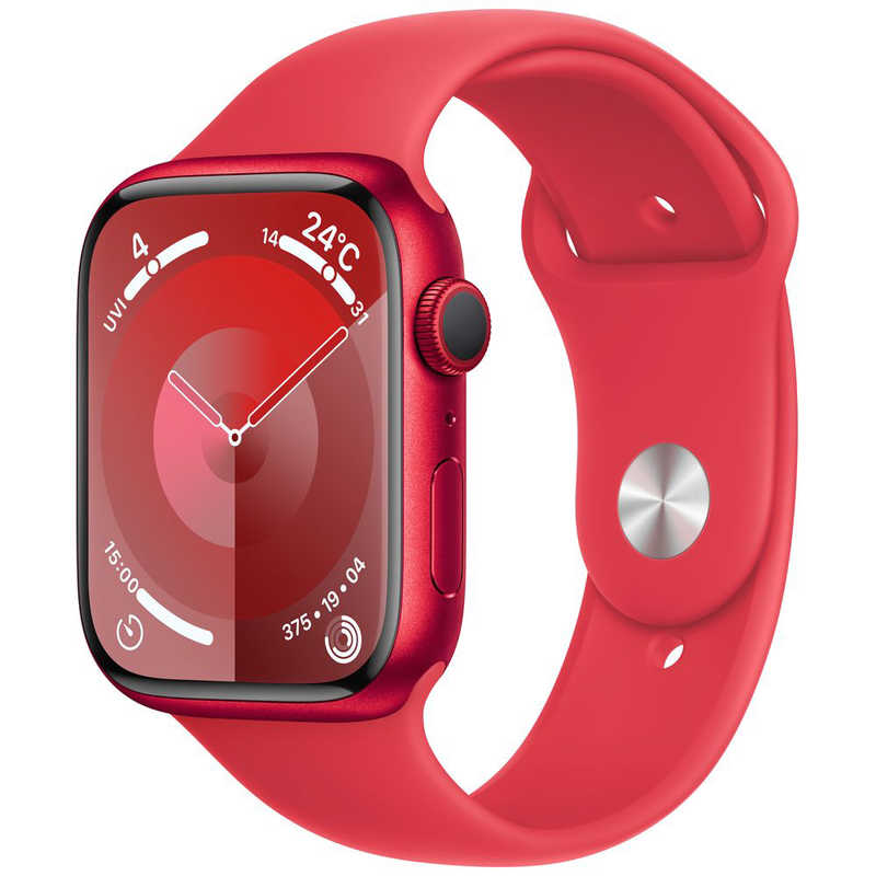 【新品未開封】Apple Watch Series 9 GPSモデル 45mm MRXJ3J/A [(PRODUCT)REDスポーツバンド S/M]【日曜日以外即日発送】【送料無料】｜kaikyou
