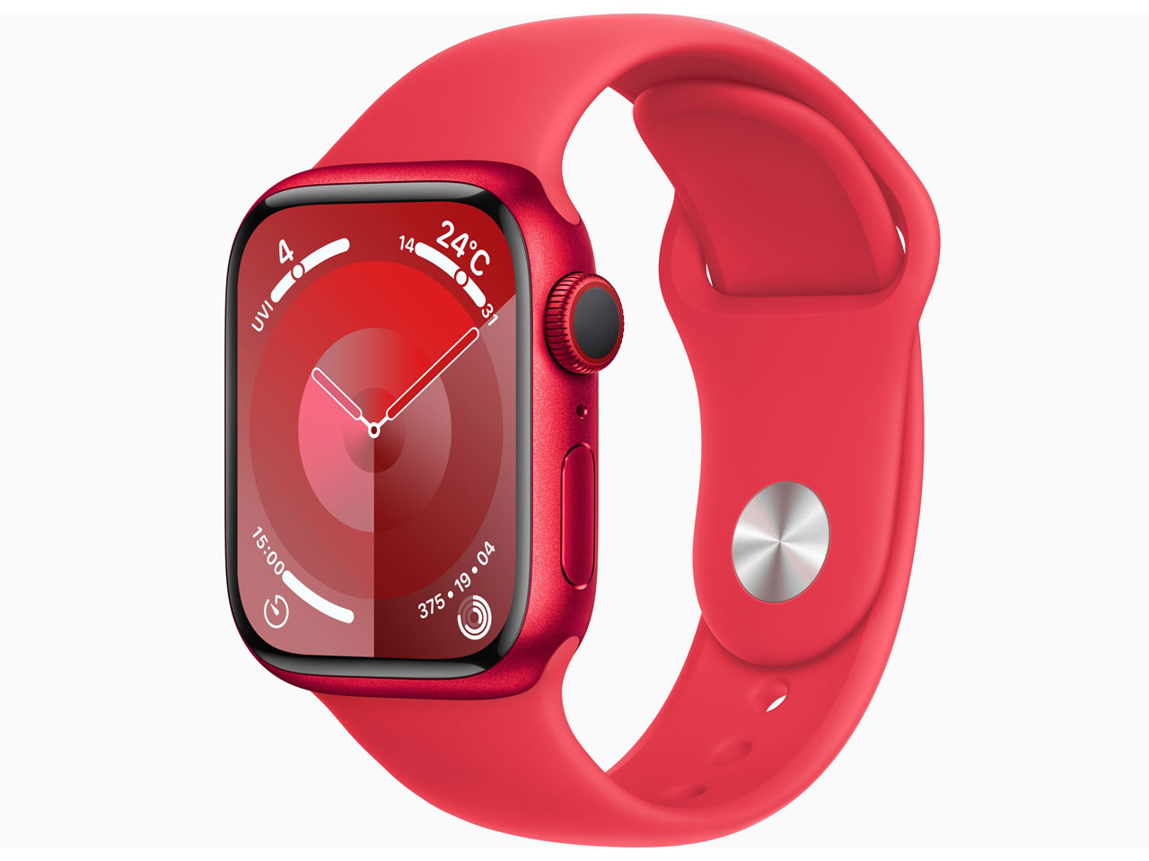 【新品未開封】Apple Watch Series 9 GPS+Cellularモデル 41mm MRY83J/A [(PRODUCT)REDスポーツバンド M/L]【即日発送、土、祝日発送】【送料無料】｜kaikyou