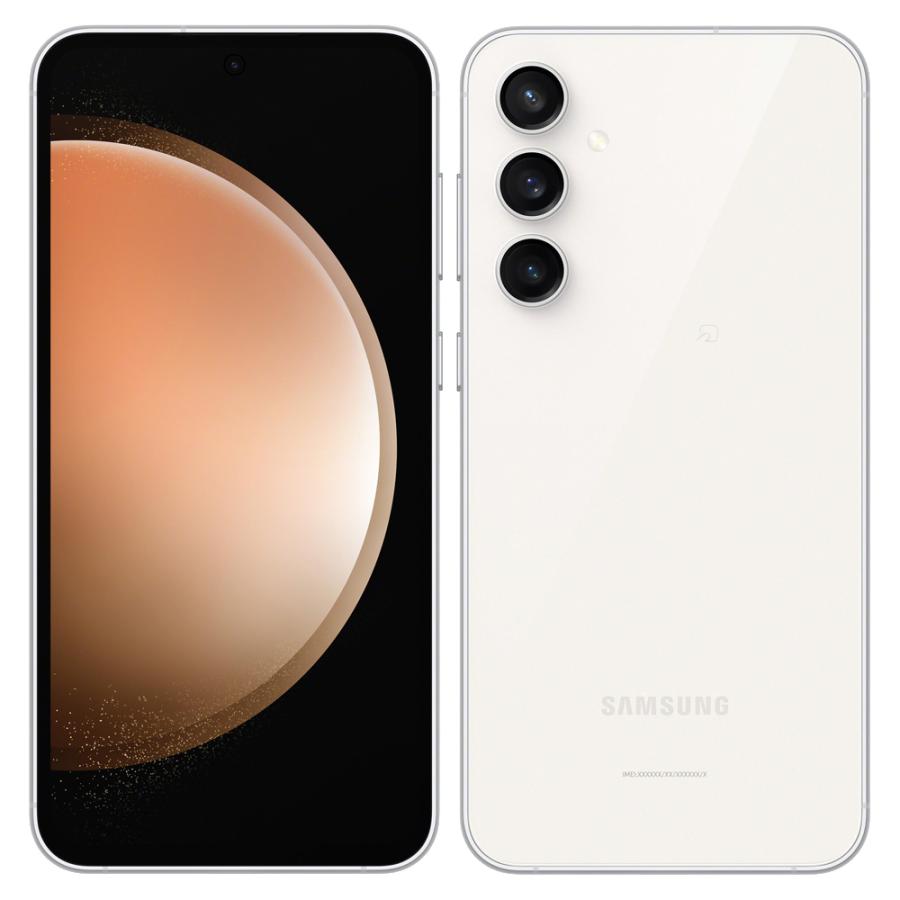 【美品】Samsung Galaxy S23 FE SCG24　クリーム Galaxy S 【新品】Galaxy S23 FE SCG24 au [クリーム]【日曜日