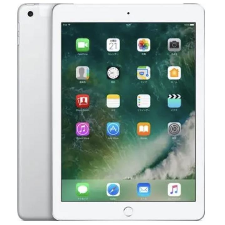 APPLE iPad 第五世代 128GB WiFi Cellular MP272J A シルバー