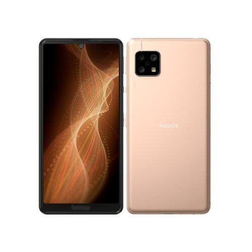AQUOS sense 【中古】SHARP sense5G A004SH ライトカッパー Aランク