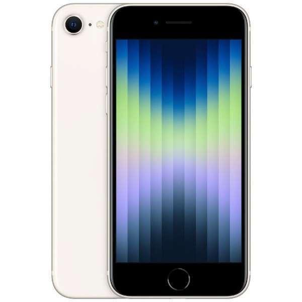Apple 【Aランク・本体のみ】APPLE iPhoneSE3 64GB スターライト 