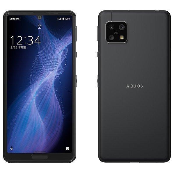 AQUOS sense 【中古】SHARP sense5G A004SH ブラック Bランク 【日曜日