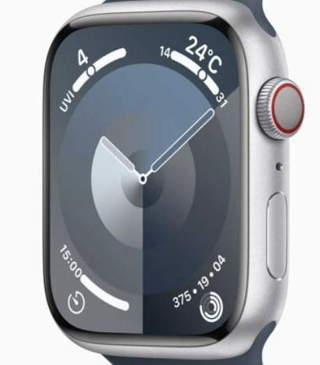 【Bランク・本体のみ・バンドなし】Apple Watch9 45mm GPS+Cellularモデル シルバー Bランク【日曜日以外即日発送】【送料無料】