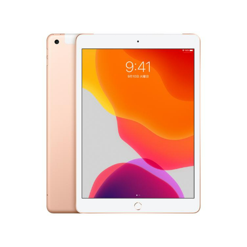 【整備済み未使用品】APPLE iPad7 32GB ゴールド WiFi+Cellular MW6D2J/A 【送料無料】【即日発送、土、祝日発送 】