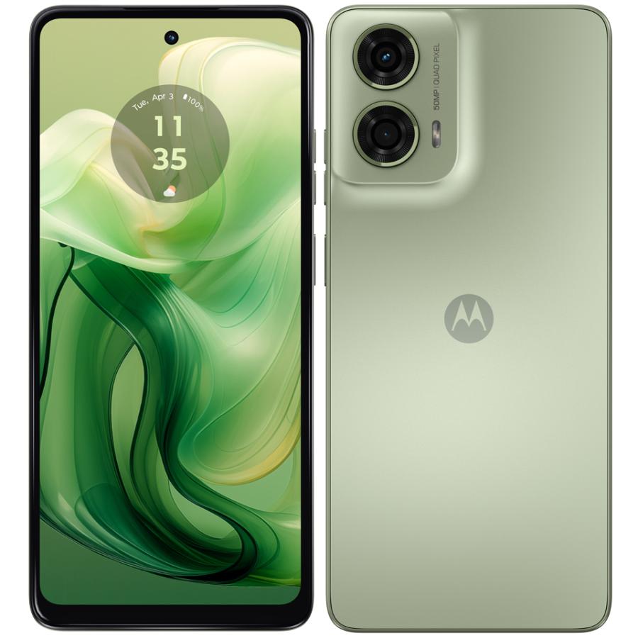 【美品】moto g24 アイスグリーン SIMフリー 即日発送 motorola（モトローラ） 【新品未使用】Motorola g24 SIMフリー