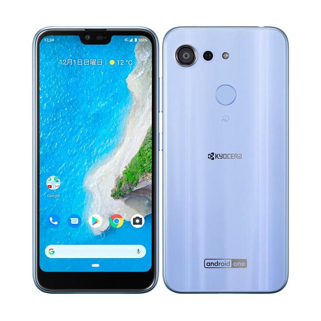 android one6 ラベンダーブルー　本体のみ KYOCERA（京セラ） 【ほぼ新品・本体のみ】KYOCERA Android One S6