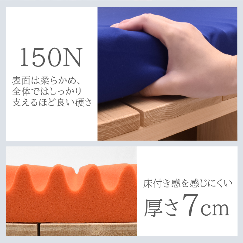 西川（nishikawa） マットレス マットレストッパー 敷布団 高反発