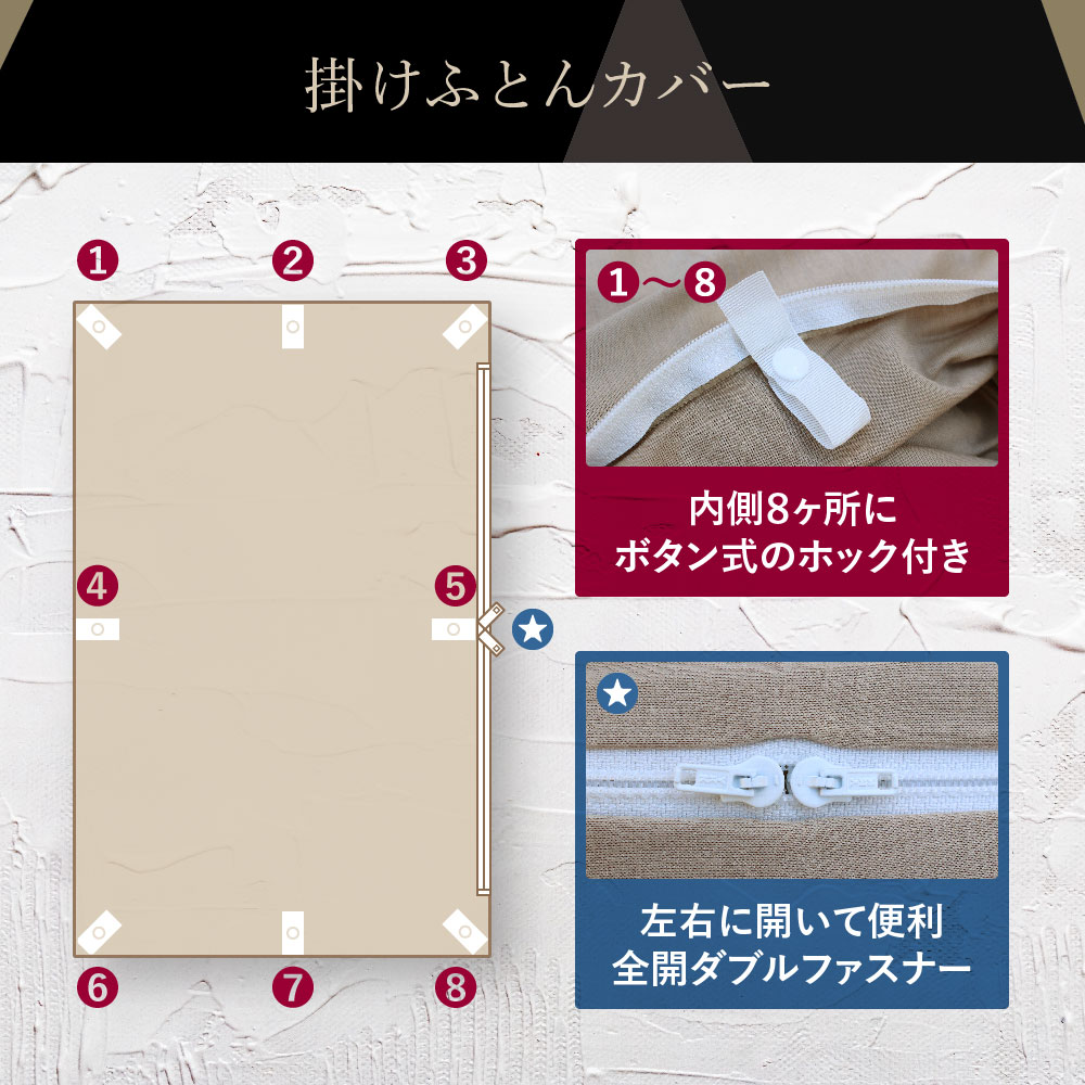 プラチナコットンボックスシーツ