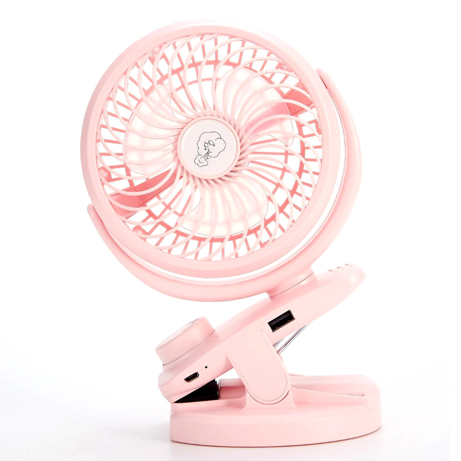 扇風機 サーキュレーター 卓上 首振り クリップ ベビーカー