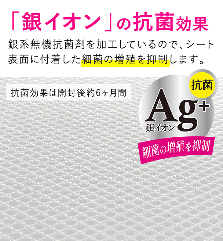 Ag+ 銀イオンの抗菌効果