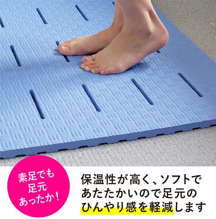 浴室マット(85×60cm 厚さ2cm) 浴室内マット お風呂マット 浴室内バスマット お風呂 マット 防カビ すのこ 風呂マット バスマット 大きい  浴用 バスルーム :10563:TOWA-zakka Yahoo!店 - 通販 - Yahoo!ショッピング