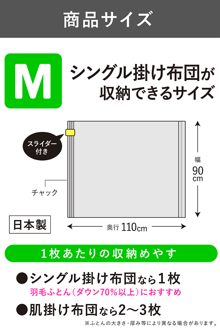 サイズとめやす