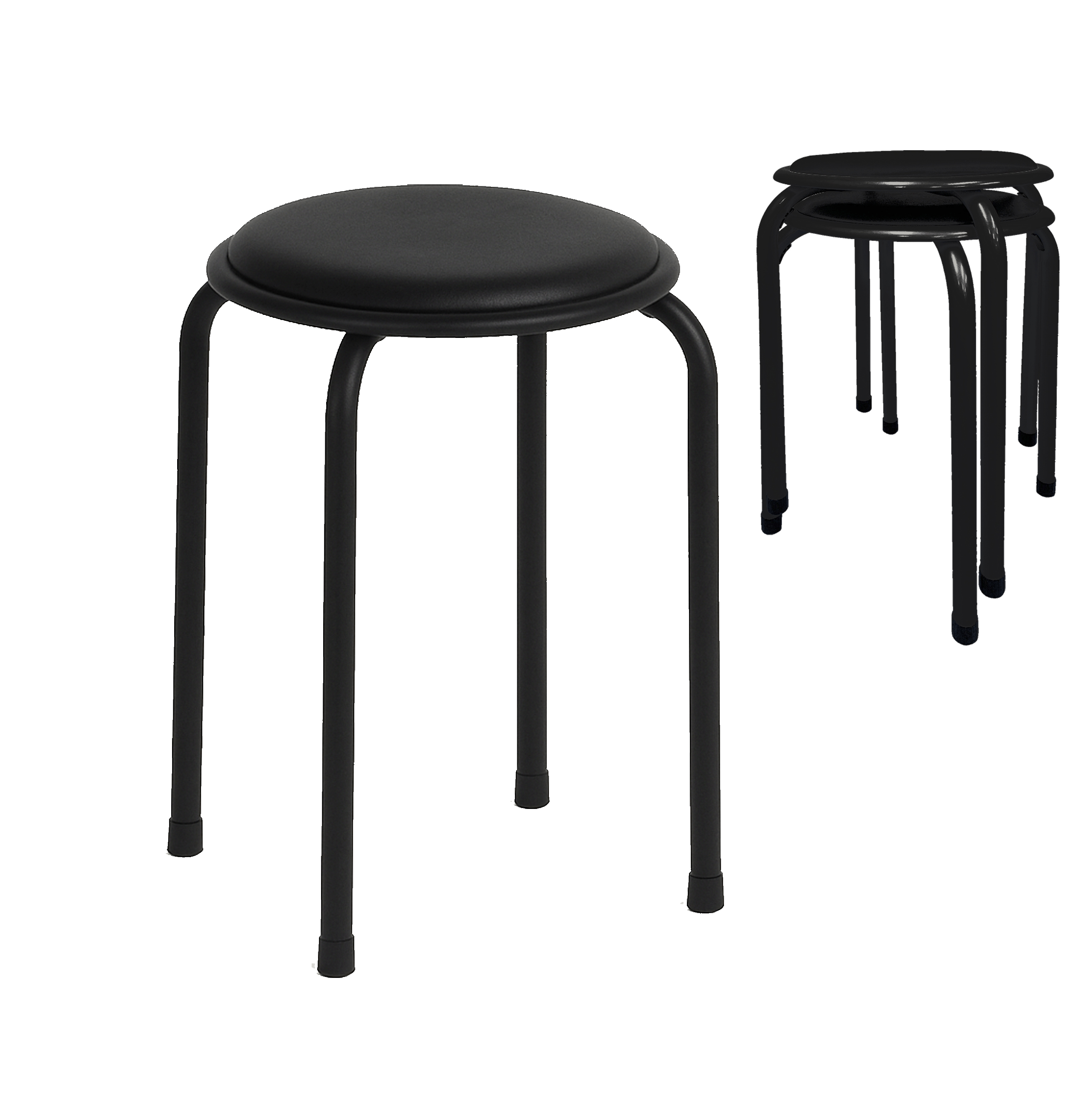 National Public Seating　丸椅子　スタッキングチェア　二脚 National Public Seating 丸椅子 スタッキングチェア 二脚