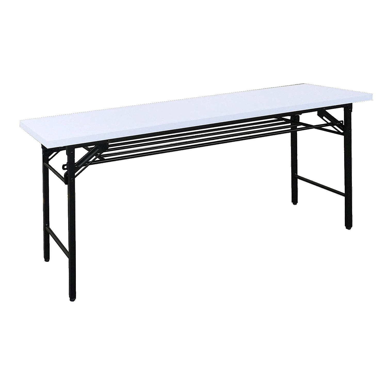 【送料込み】折りたたみテーブル 会議用テーブル 学習机 長机② 送料無料】 会議用テーブル 折りたたみテーブル 棚無し 幅1800×奥行600