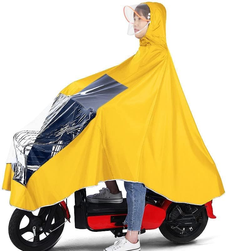 足元が見える ポンチョ 自転車用 バイク用 雨合羽 レインコート カッパ つば付き帽子 男女兼用ズ 見えるンチョ防水 撥水 汚れ防止 四季通用できる 速乾 透明なフ |  | 01
