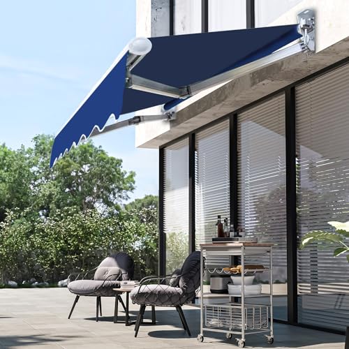 オーニング テント つっぱり 式 日よけ 4m 突っ張り式 巻き取り オーニングテント つっぱり日よけ 2m/2.5m/3m/3.5m/4m スクリーン式