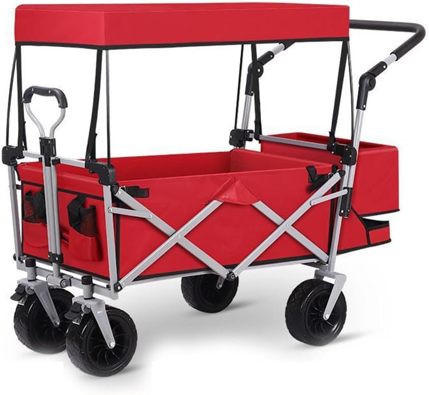 150L 大容量屋根を付けるデザインで アウトドア用キャリーカート 保温