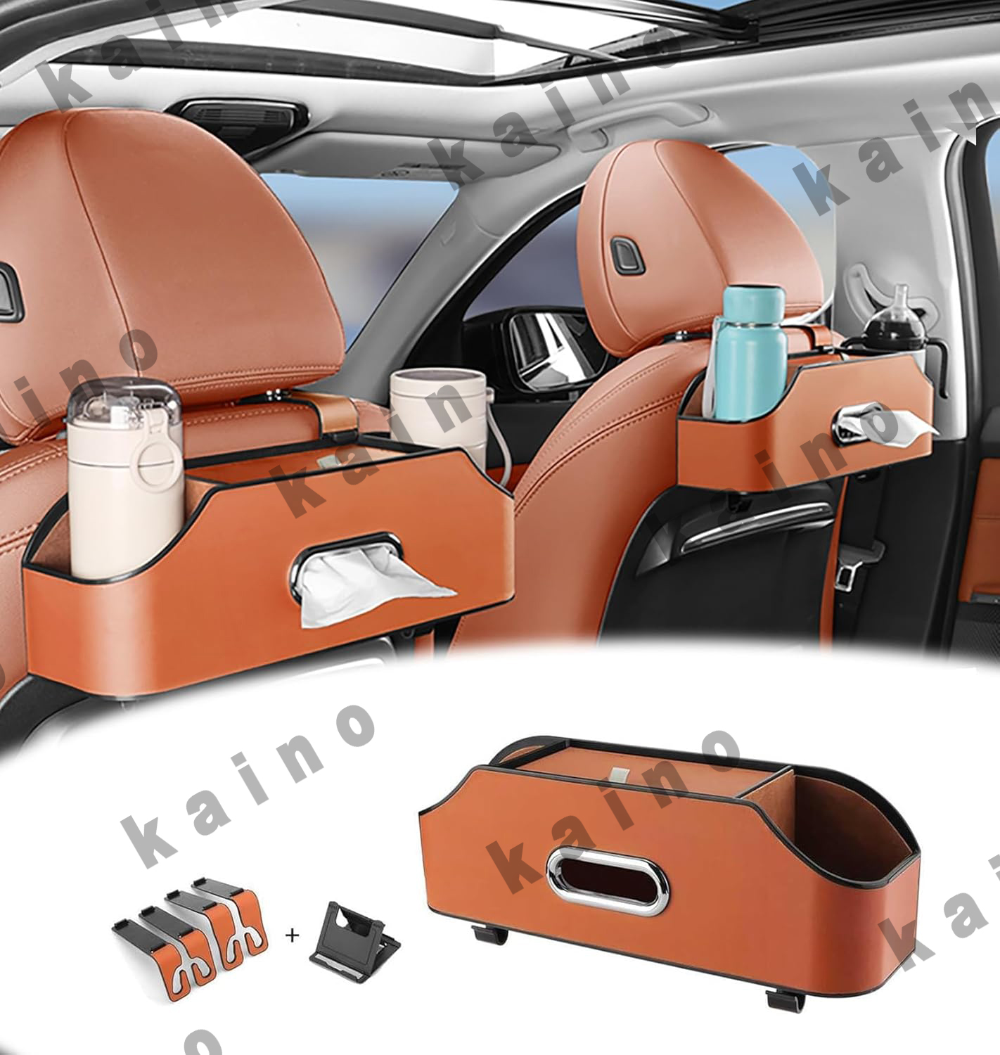2026 新型 車用シートバック 多機能収納に適用トヨタ ハイエース 200系