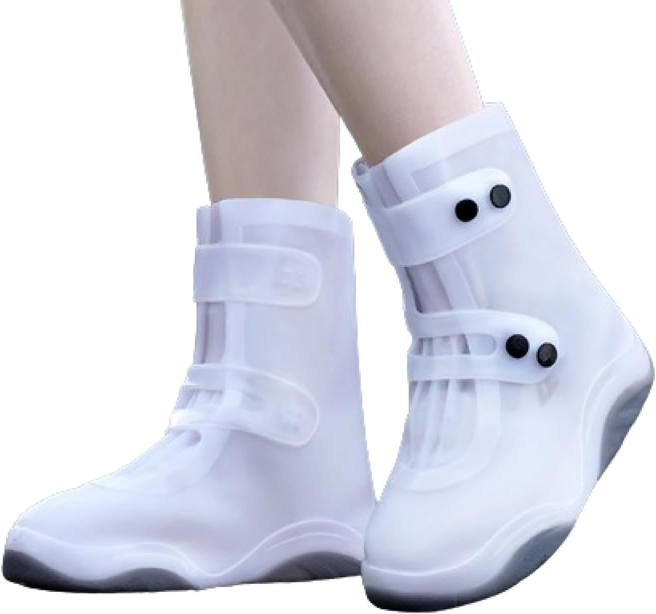【2024年春の厚くするNEWスタイル】靴カバー PVC防水 レインブーツカバー 靴 レインカバー ...