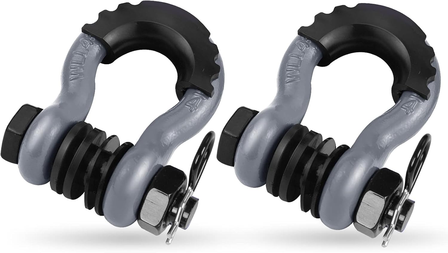 シャックル 自動車用牽引 3/4 インチ Dリングシャックル 7/8