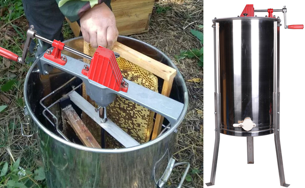 はちみつ分離器 Amazon | HCTOOL蜂蜜 分離器 絞り器 圧搾機 蜂蜜絞り機 はちみつ絞り器