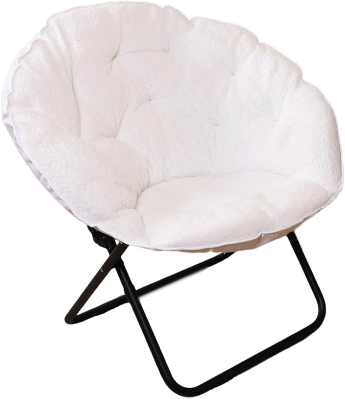 快適なソーサーチェア折りたたみソーサーチェア特大ムーンチェア大人用