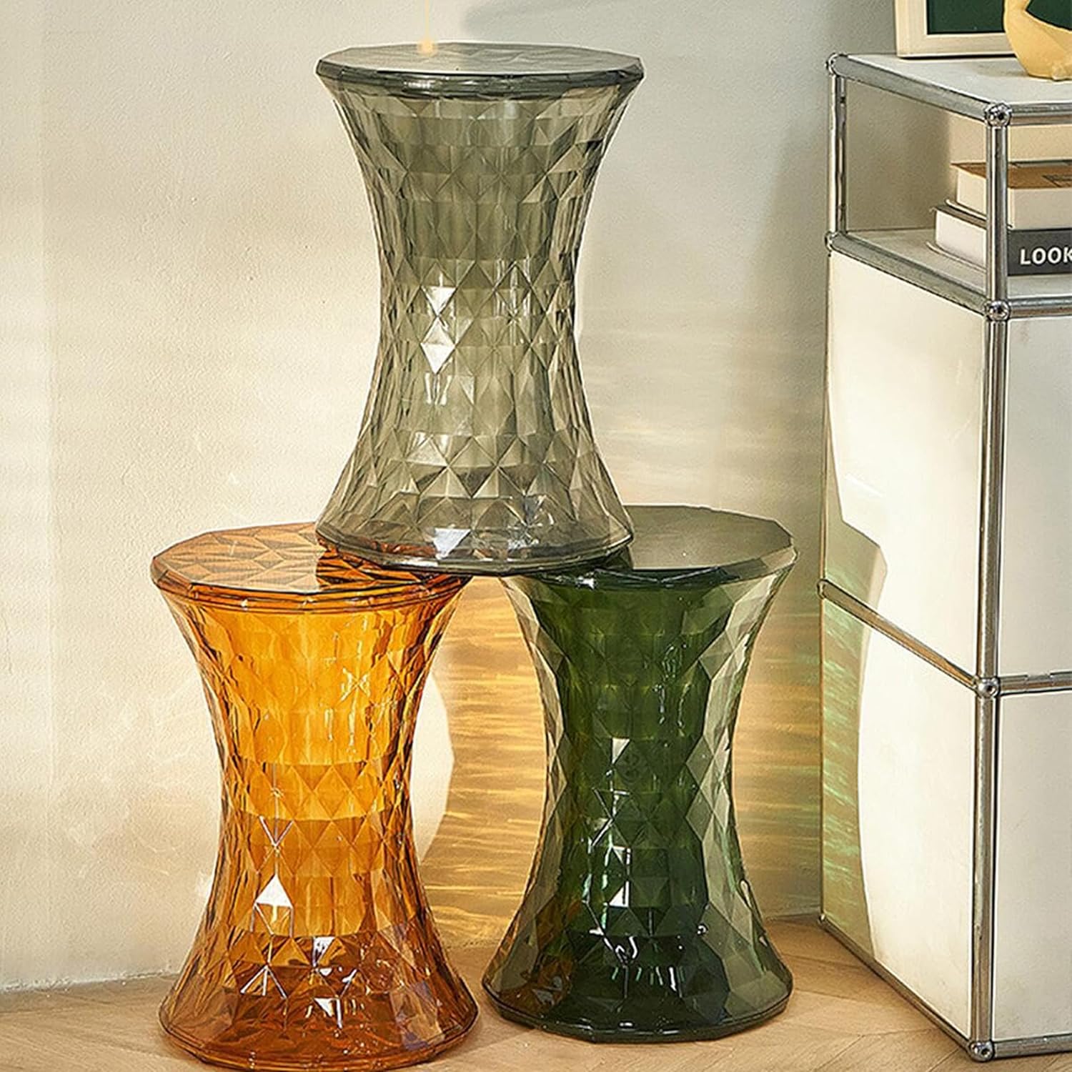 4脚kartell スツール クリア ダイヤモンドカット 【公式通販】