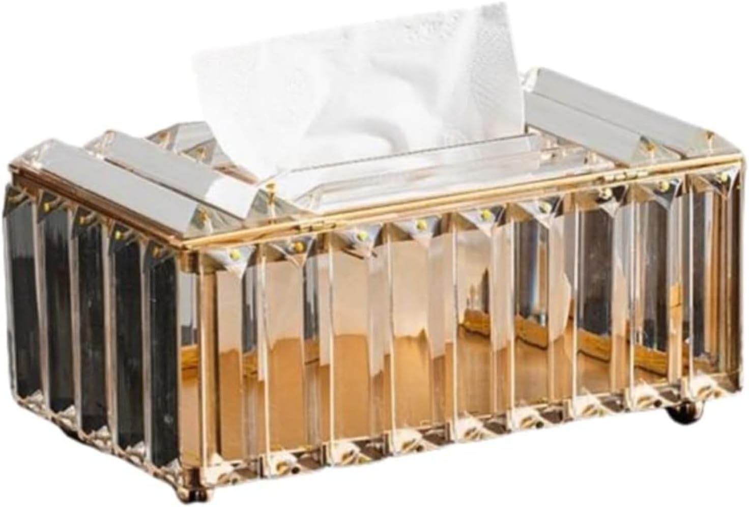 ティッシュケース クリスタル 豪華 ティッシュボックス 高級 キラキラ