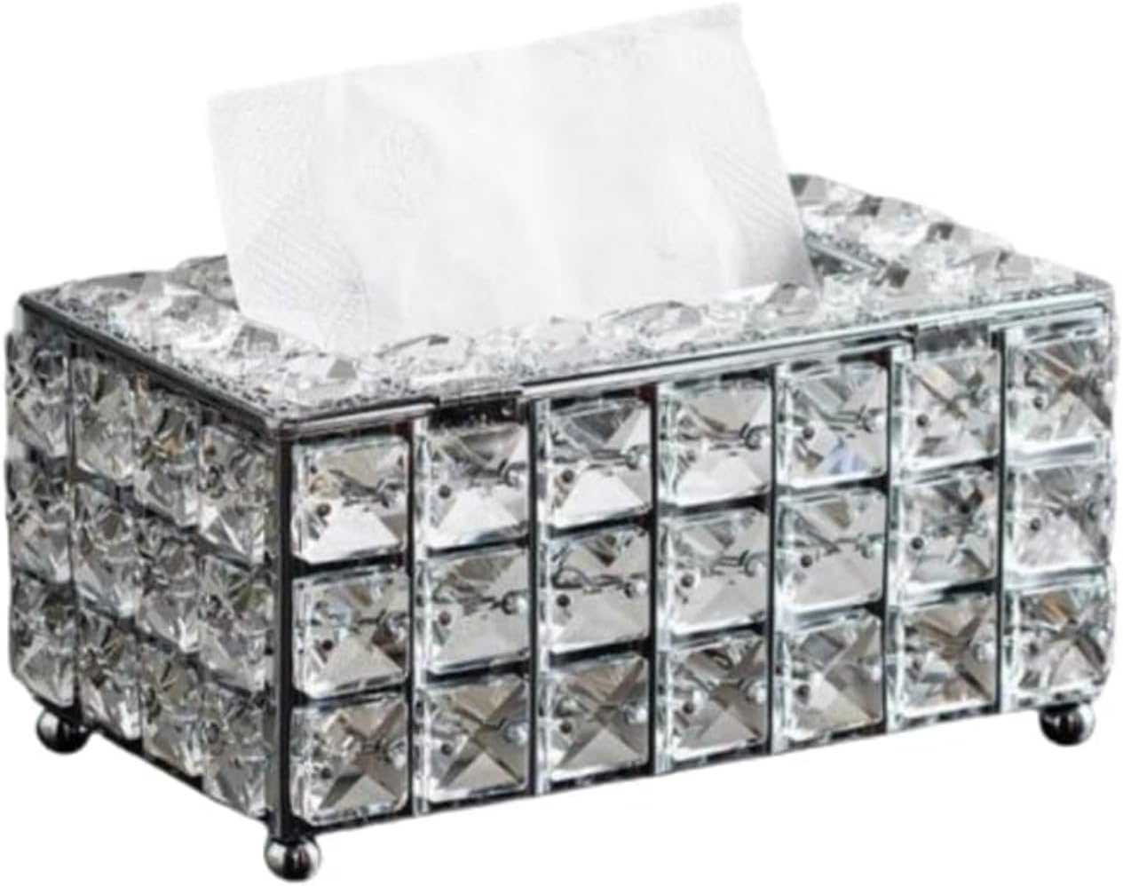 ティッシュケース クリスタル 豪華 ティッシュボックス 高級 キラキラ