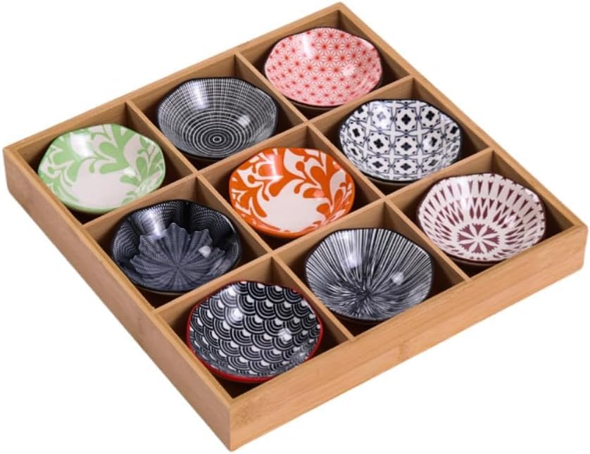 豆皿 豆皿ギフト 小皿 食器 果物 ケース 陶器 寿司皿 セット仕切り
