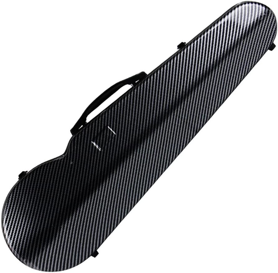 バイオリンケース 炭素繊維4/4フルサイズバイオリンケース 湿度計付き