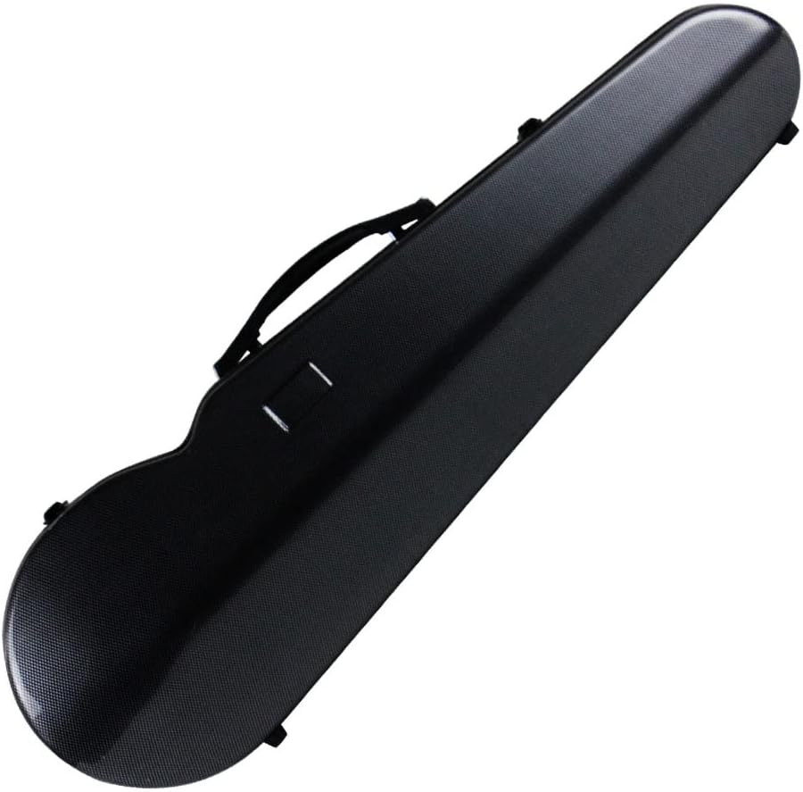 バイオリンケース 炭素繊維4/4フルサイズバイオリンケース 湿度計付き