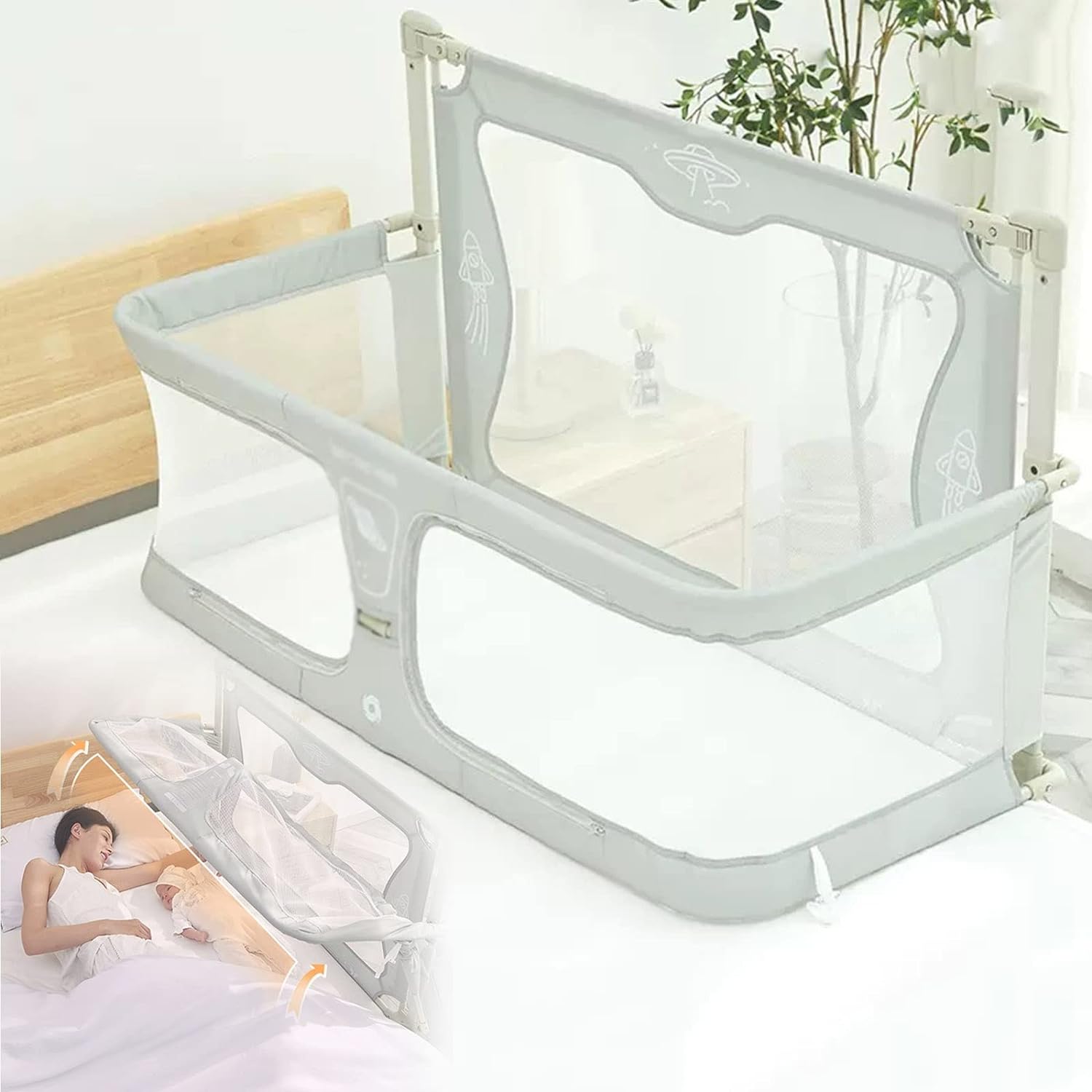 TopCloud　ベビーベッド 　折りたたみ ベビーサークル Amazon.co.jp: TopCloud ベビーベッド 折りたたみ ベビー