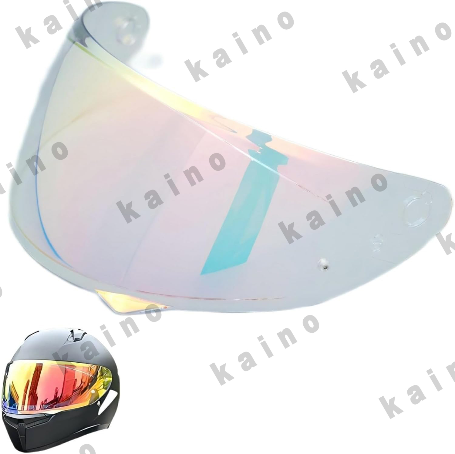 オートバイヘルメットシールド ミラー バイク ヘルメット シールド