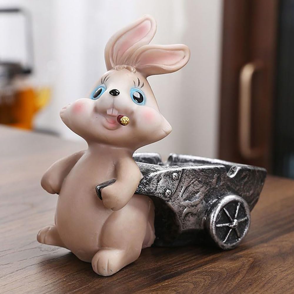 2025年新登場 灰皿】灰皿 可愛い 卓上灰皿 猫 防臭 樹脂製 オフィスの