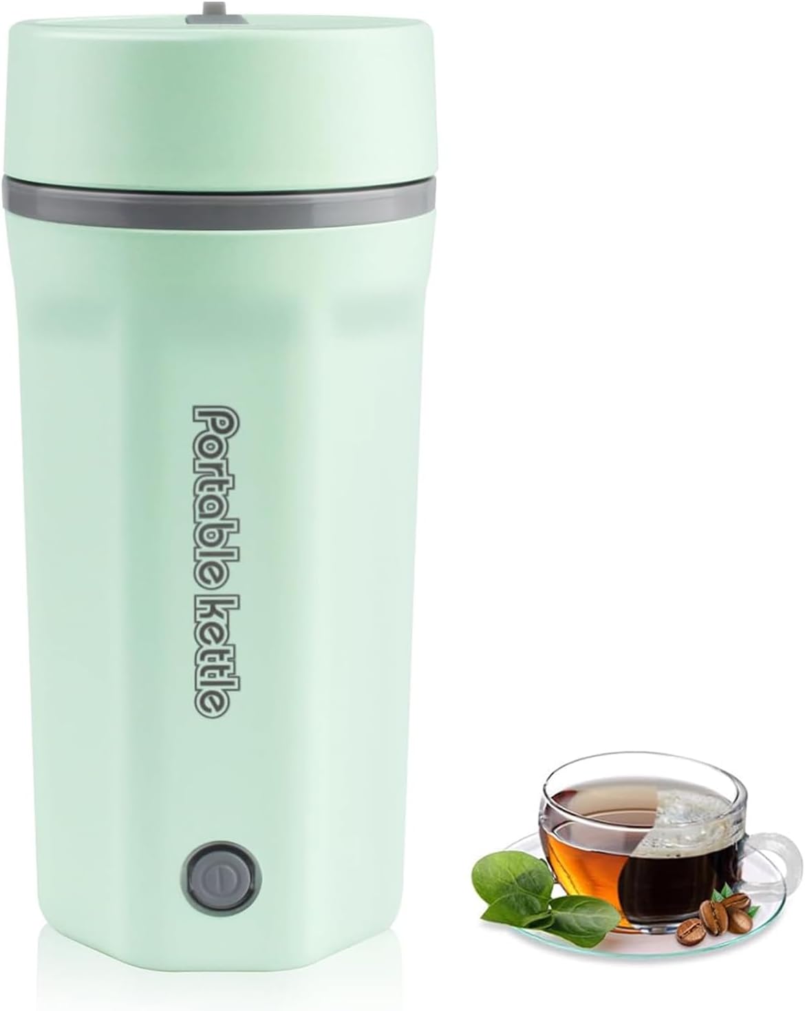 電気ケトル 小型 携帯用 500ML ポータブル 湯沸かしポット 湯沸かし器