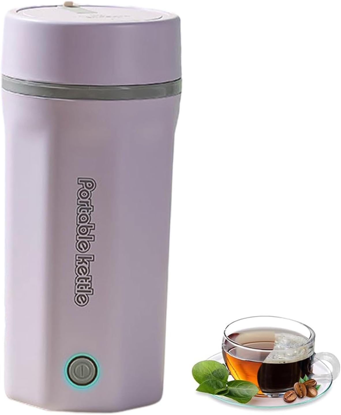 電気ケトル 小型 携帯用 500ML ポータブル 湯沸かしポット 湯沸かし器