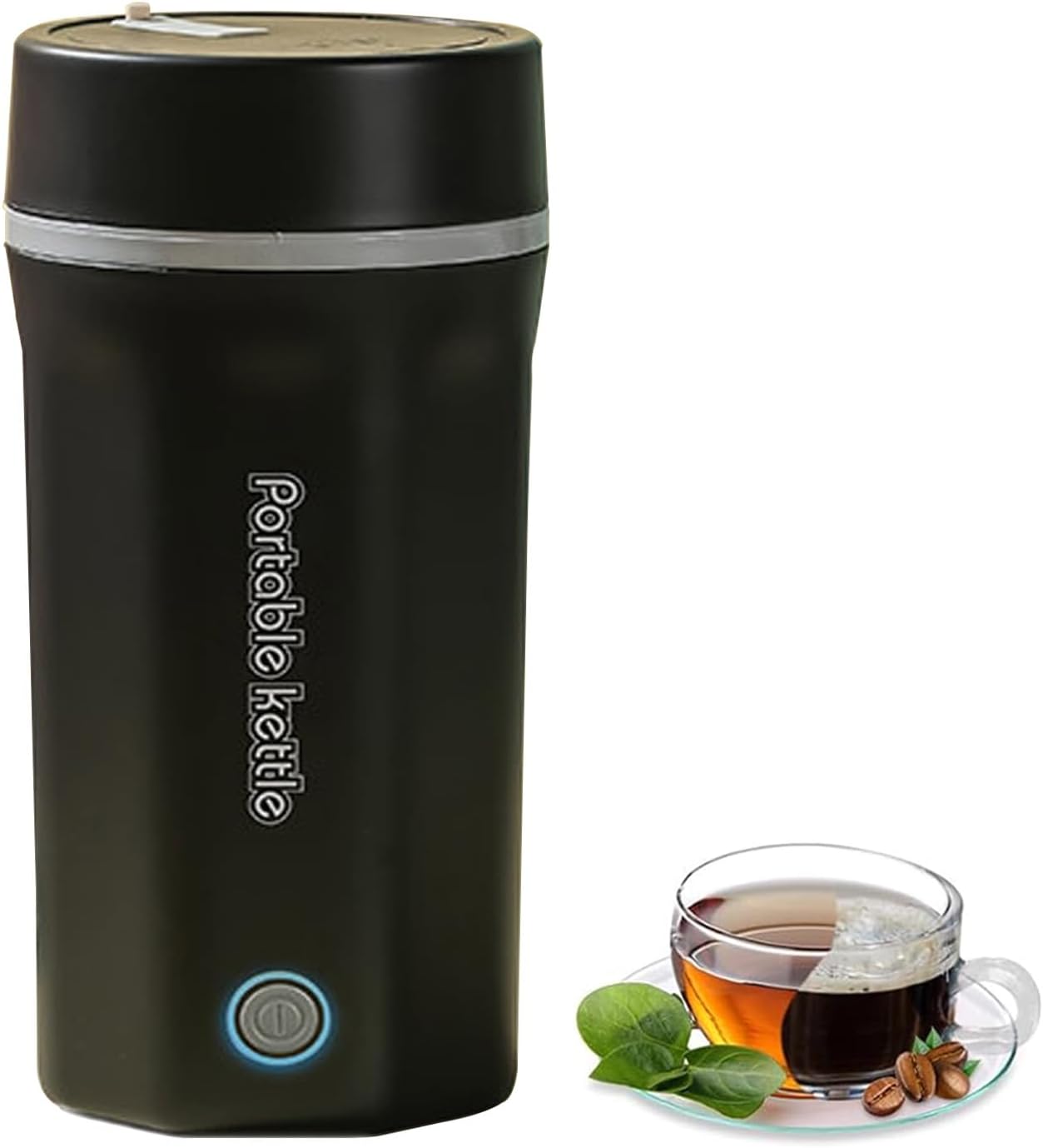 電気ケトル 小型 携帯用 500ML ポータブル 湯沸かしポット 湯沸かし器