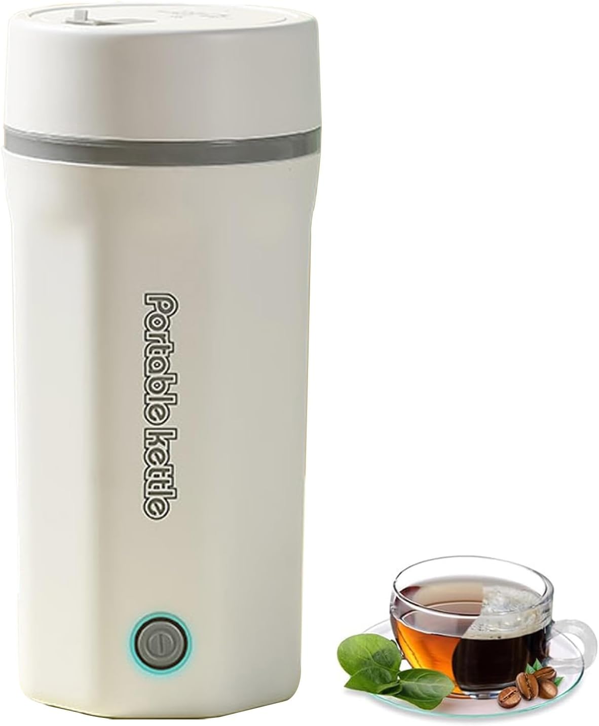 電気ケトル 小型 携帯用 500ML ポータブル 湯沸かしポット 湯沸かし器