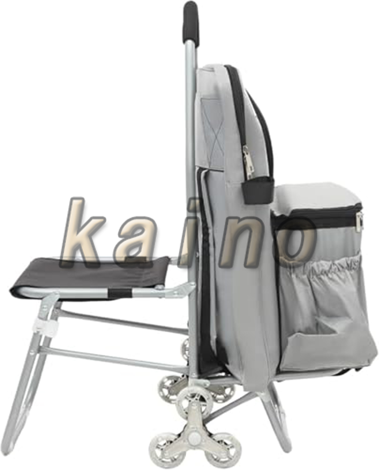 3輪ショッピングカート 椅子付き 座れる シルバーカー 折り畳み式 高齢