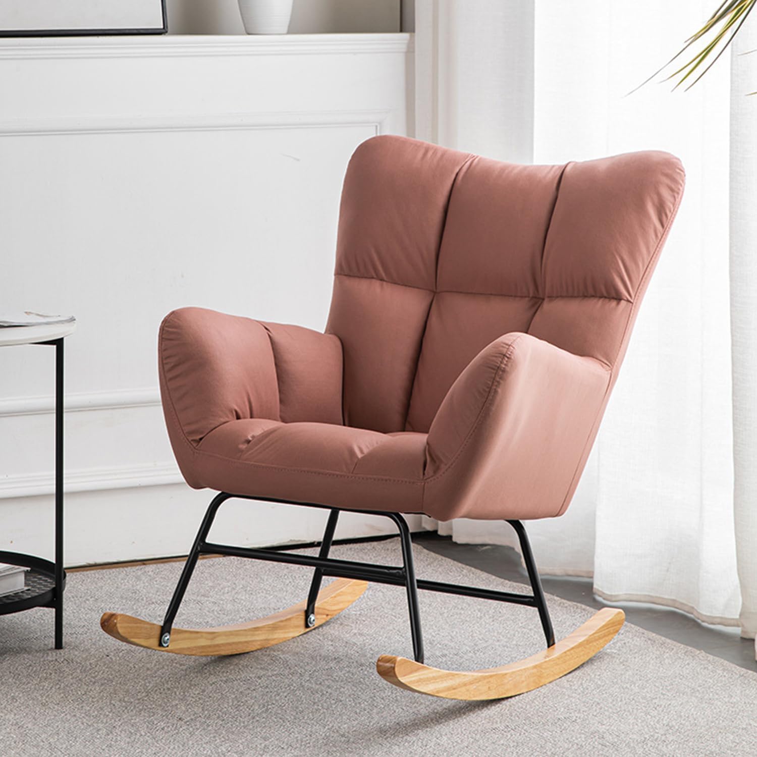 ロッキングチェア 2026新登場 シングルソファー 北欧 ソファー