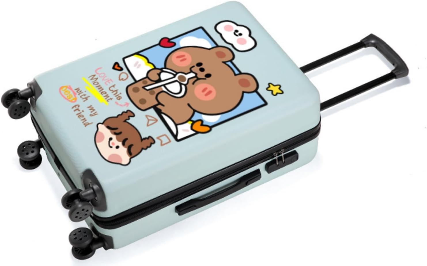 スーツケース キャリーケース 小さい キャリーバッグ 漫画 かわいい