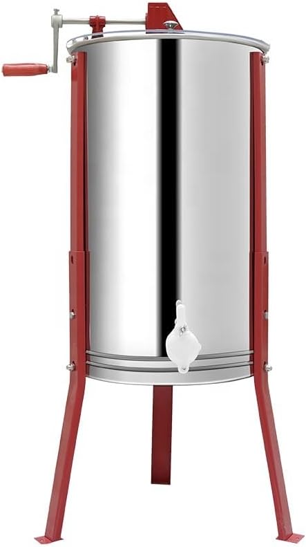 ステンレス 採蜜機 蜂蜜分離器 手動式 遠心分離機 プロフェッショナル