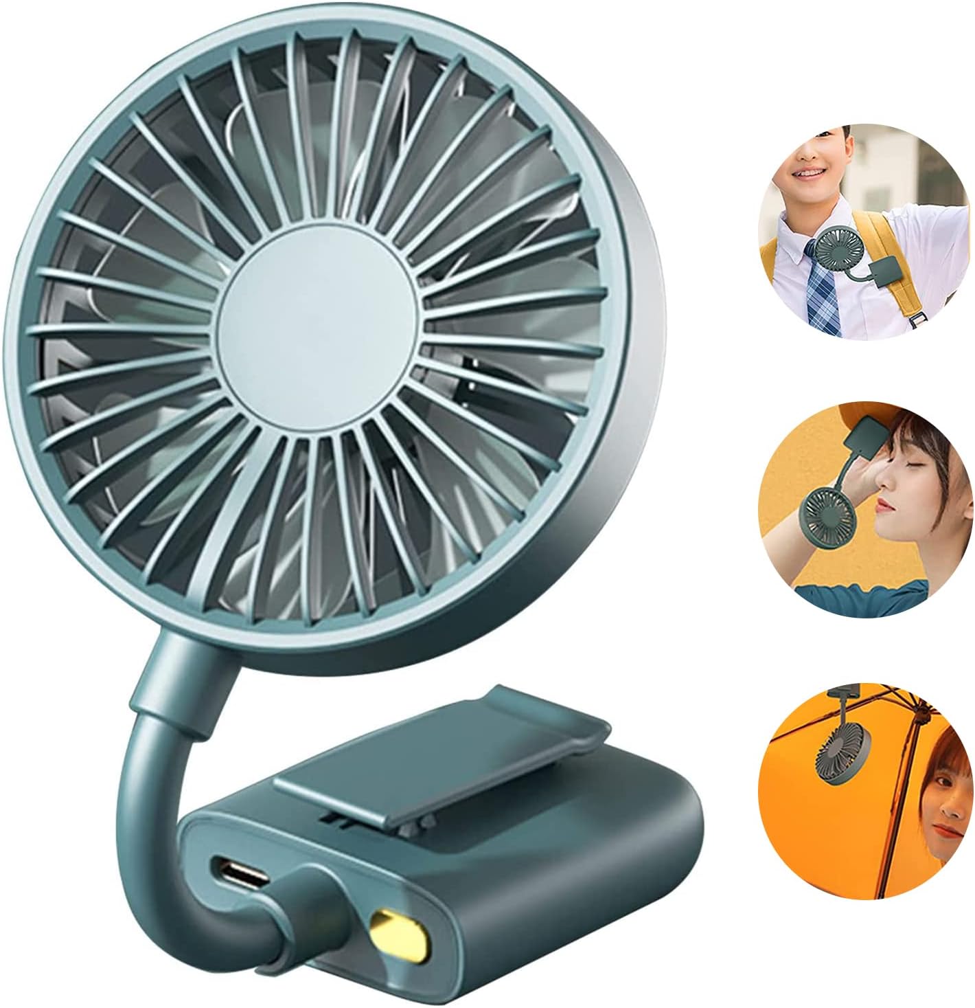 手持ち扇風機 強力 USB充電式扇風機 超軽量 gro-9231-s_1.jpg
