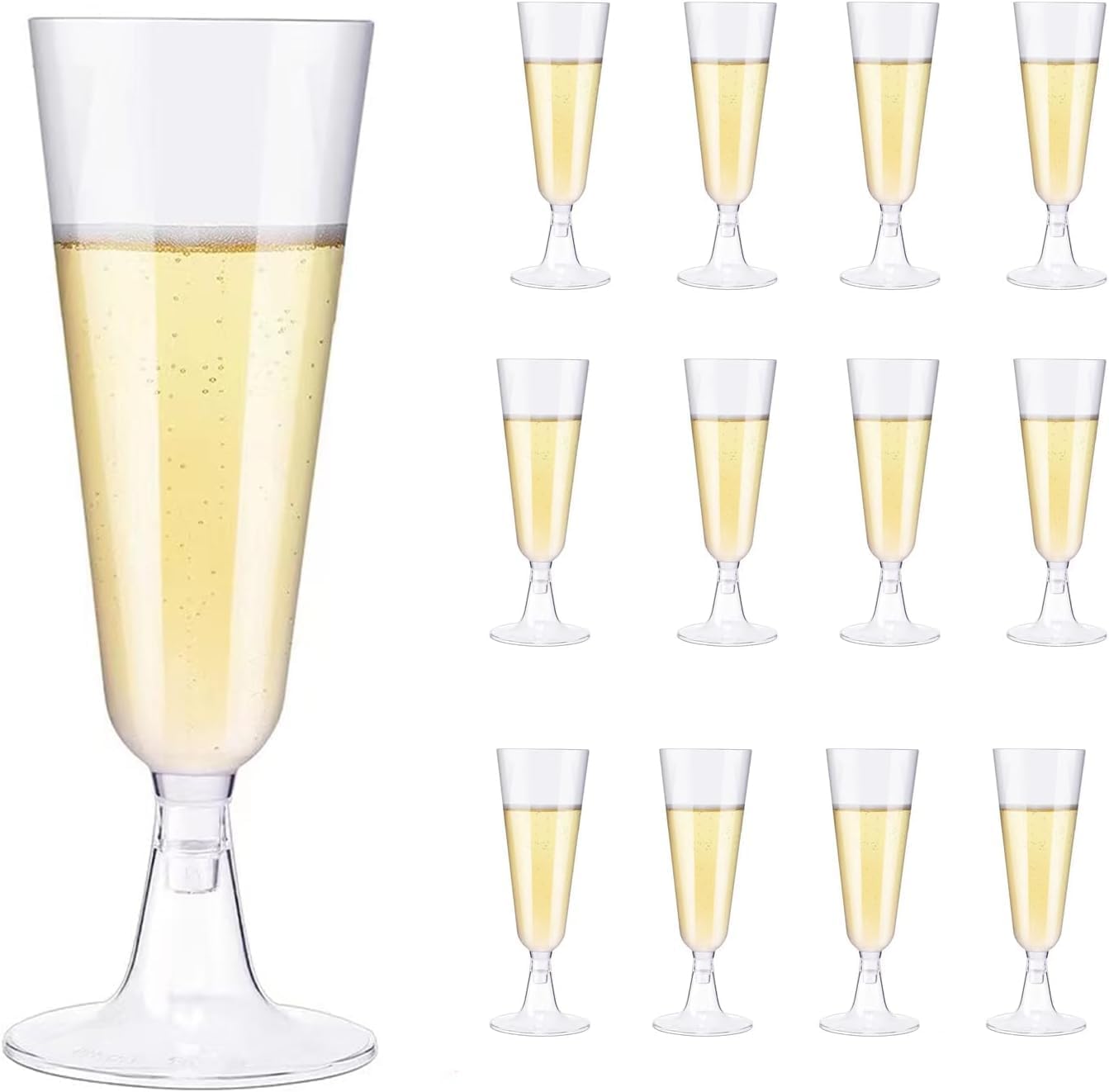 ワイングラス 使い捨て 100個150ml シャンパングラス プラスチック