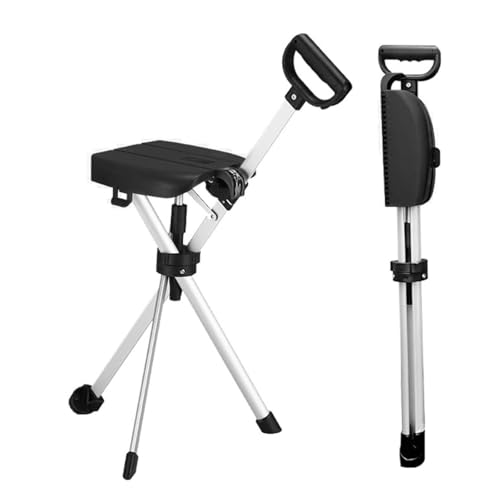 杖椅子 折りたたみ椅子 軽量 持ち運び 椅子付き杖 椅子つき杖 ステッキ