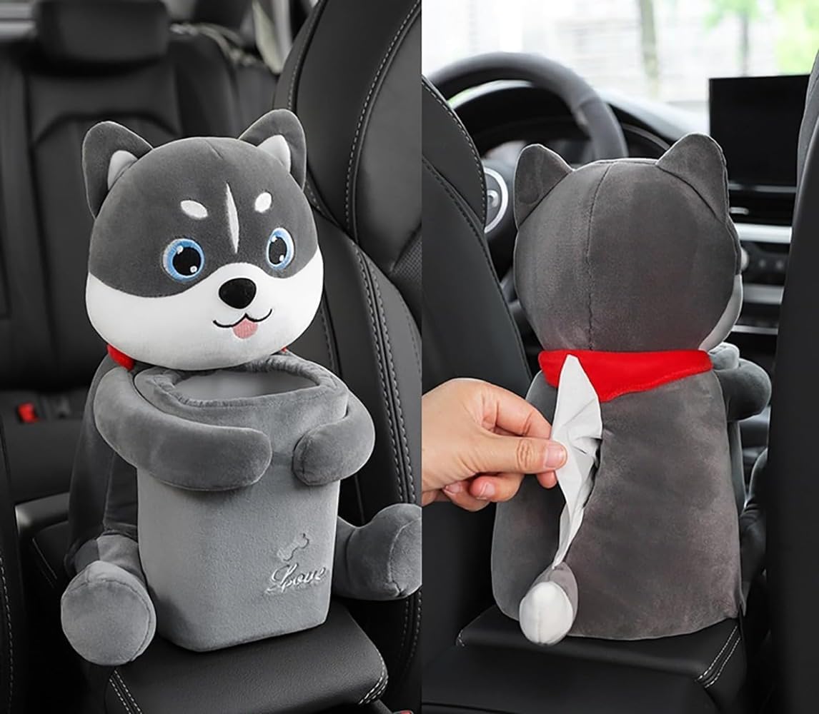 車 ゴミ箱 カー用品 車内 ティッシュケース 収納ボックス シートバック